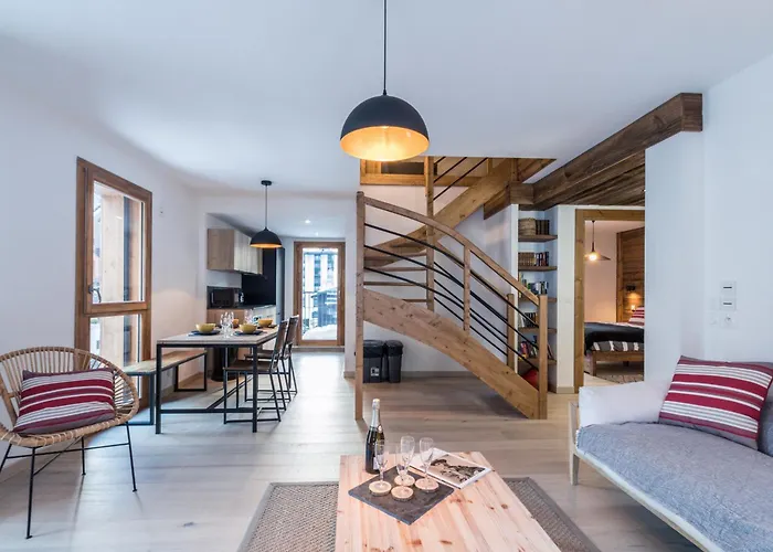 Apartment Duplex 3 Etoiles Pour 6 Pers, Chamonix, Parking Prive - Fr-1-343-189 Chamonix